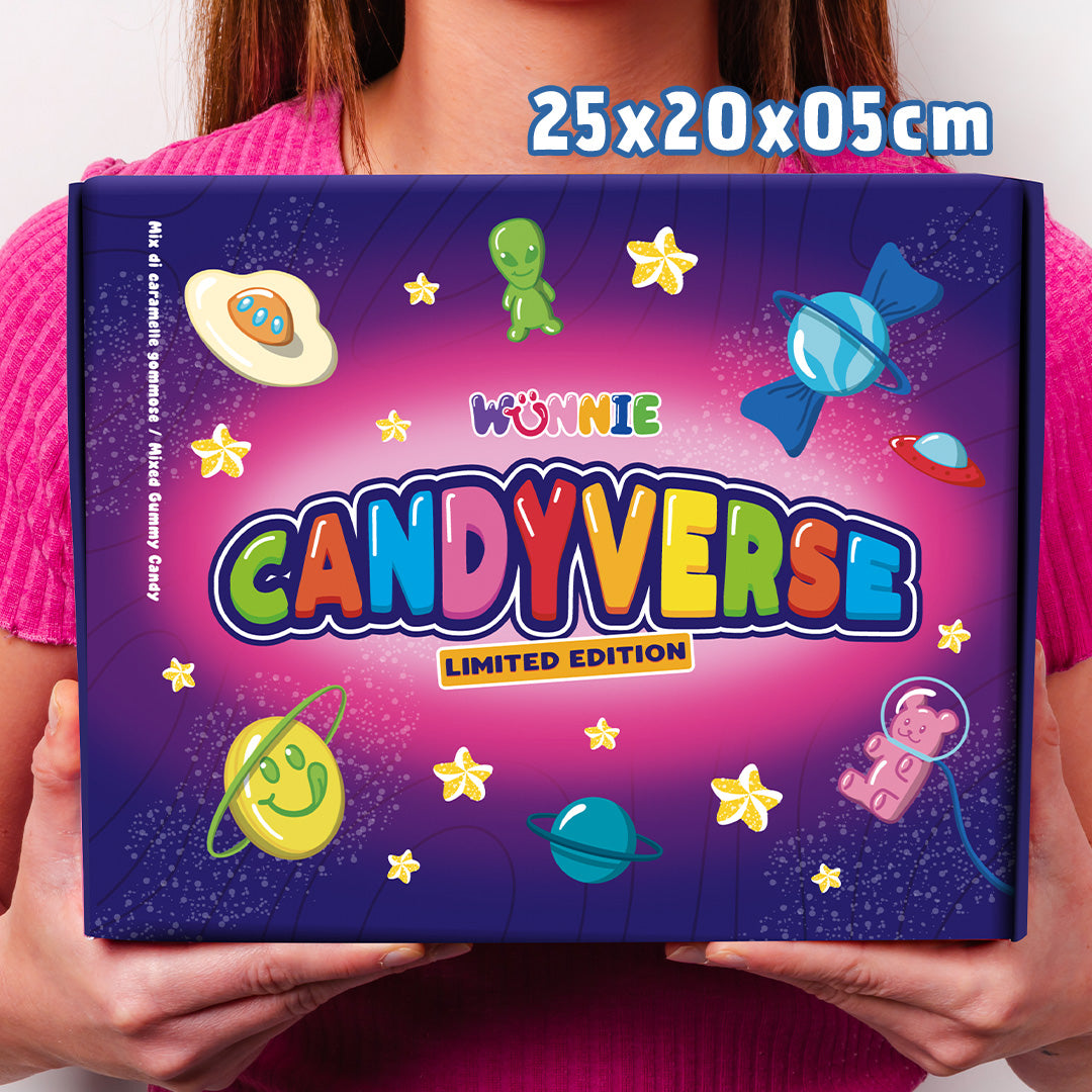 CandyVerse Ograničeno izdanje od Wunnie, kutija gumenih bombona koju možete sastaviti s vašim omiljenima