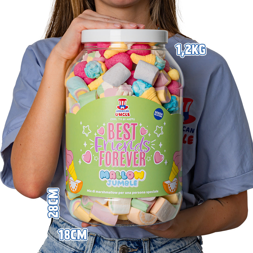 Mallow Jumble “Best Friends Forever”, staklenka marshmallow koju možete sastaviti s vašim omiljenim okusima