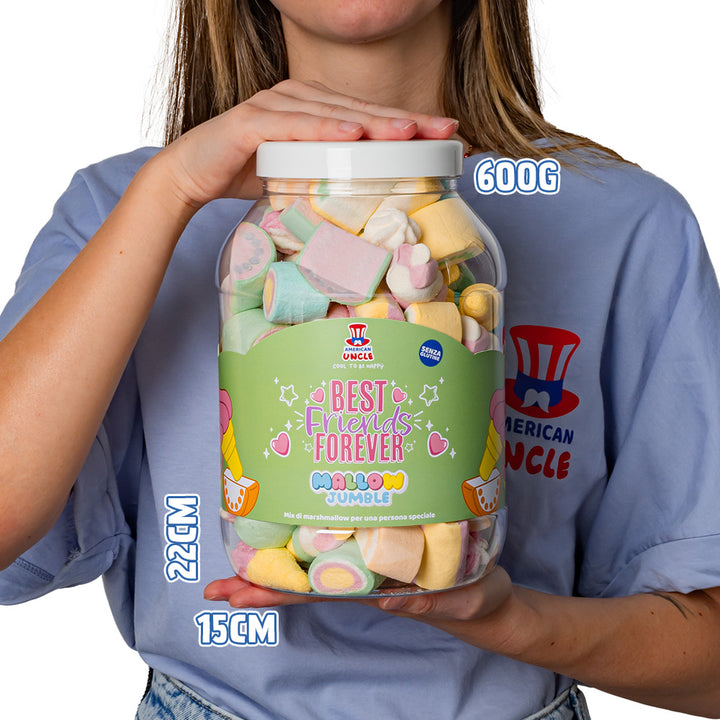 Mallow Jumble “Best Friends Forever”, staklenka marshmallow koju možete sastaviti s vašim omiljenim okusima