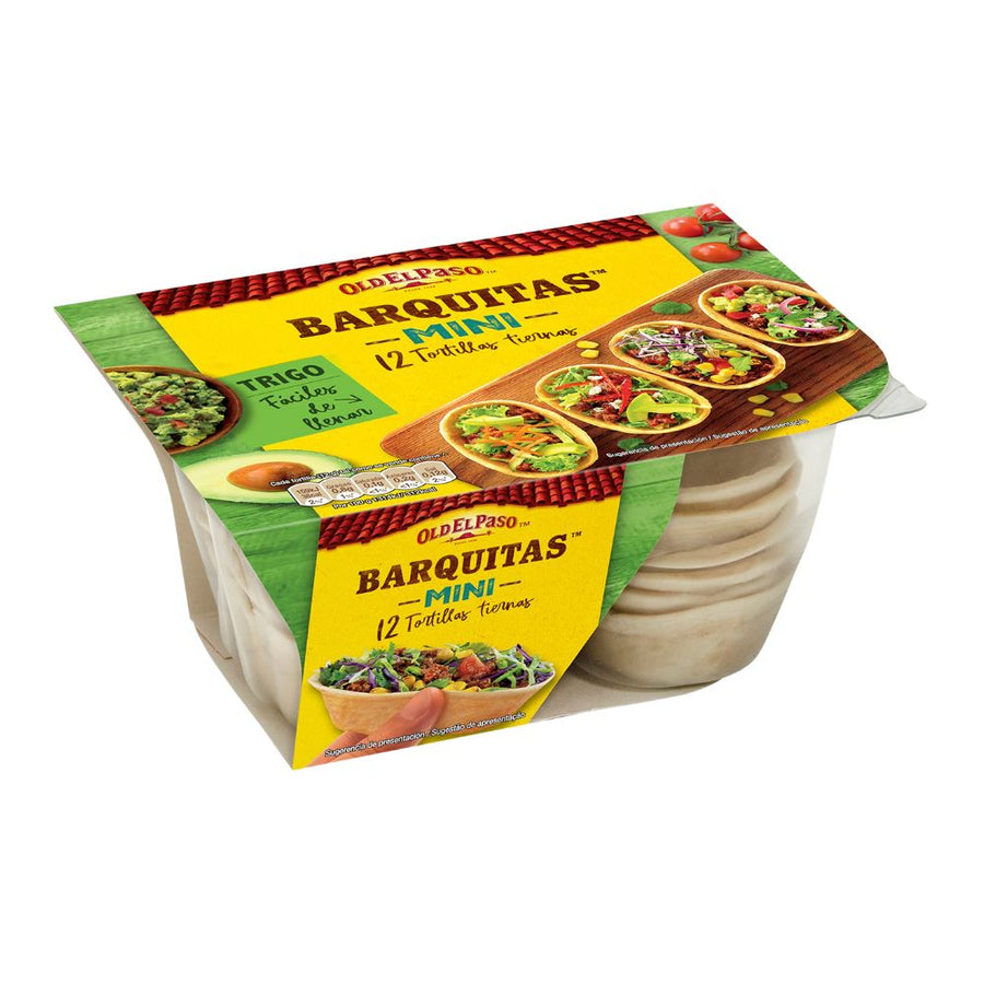 Confezione da 145g, tortillas di farina di frumento Old El Paso.