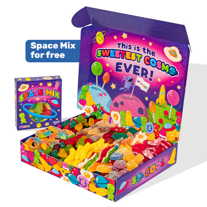 CandyVerse Ograničeno izdanje od Wunnie, kutija gumenih bombona koju možete sastaviti s vašim omiljenima