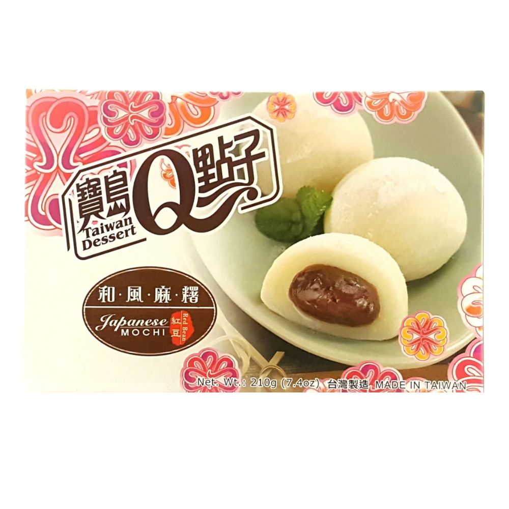 TW Red Bean Mochi, kolačići punjeni kremom od crvenog graha od 210g