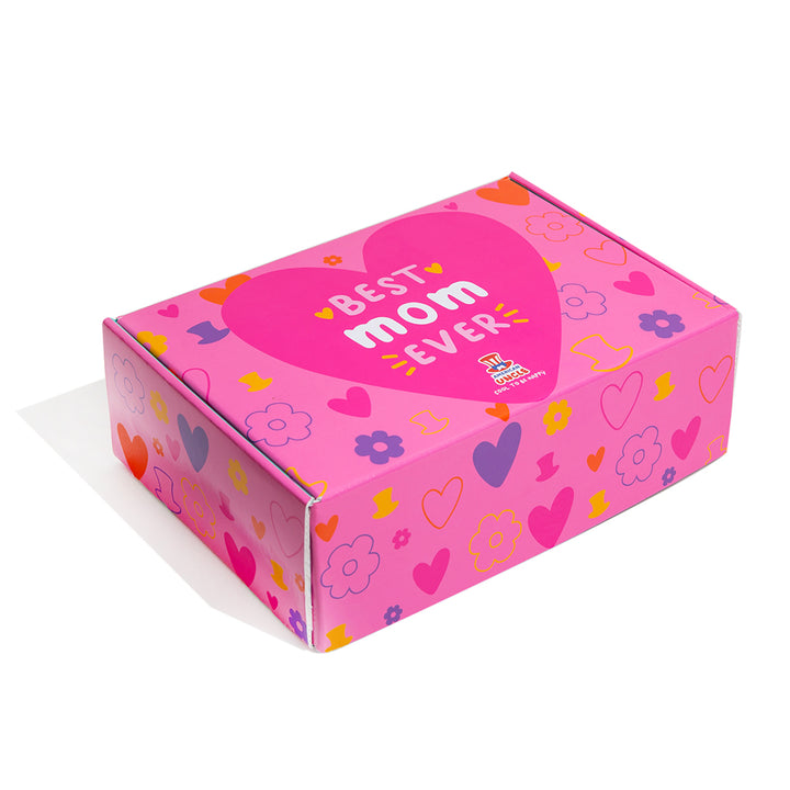 Snack Box - Mom Edition + Poklon za mamu Box + Candy Box - Super Mama Edition od 1kg iznenađenje