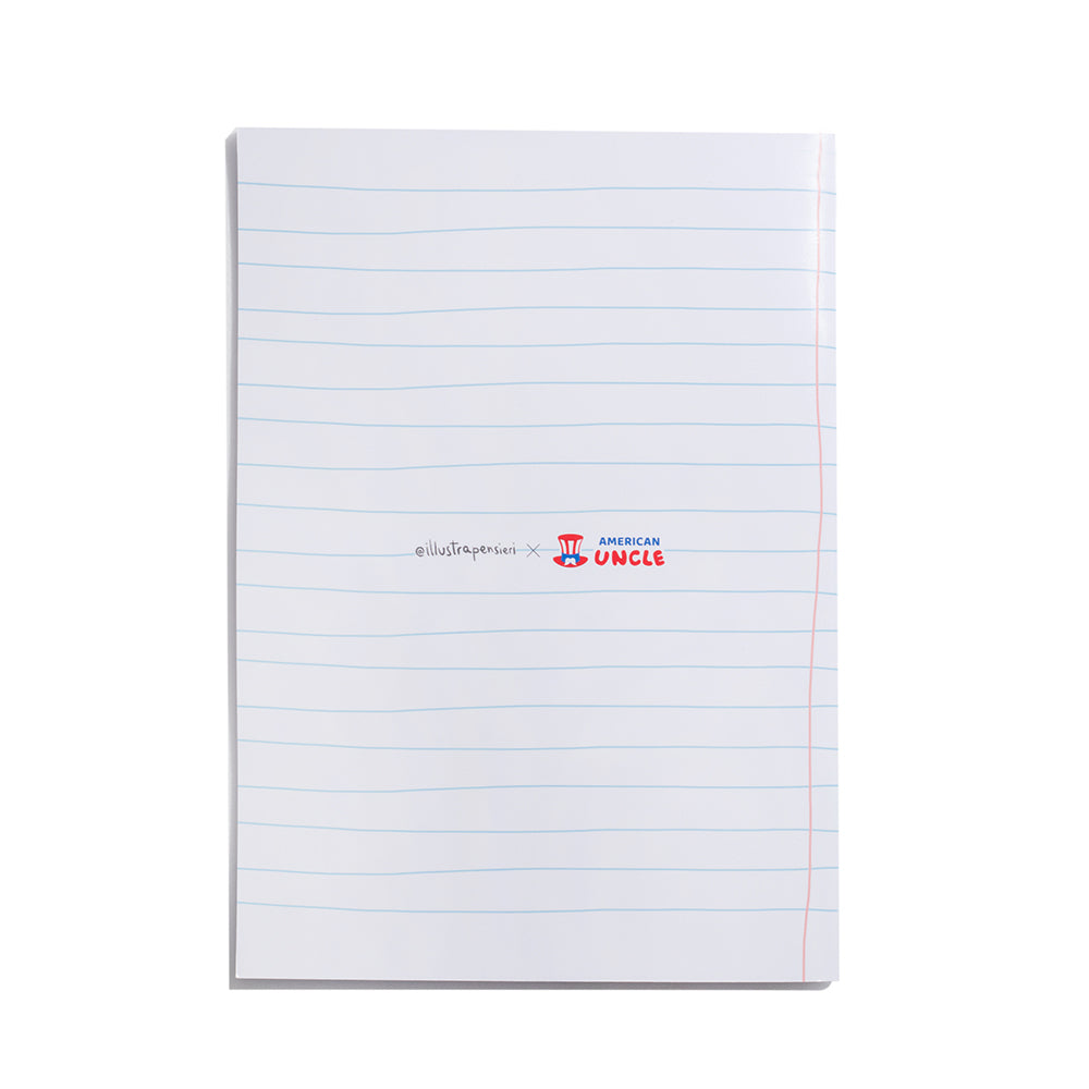 Bilježnica A4 Cool to be Happy s crtama