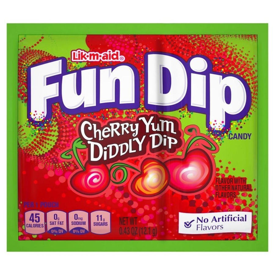 Fun Dip Cherry Yum Diddly Dip