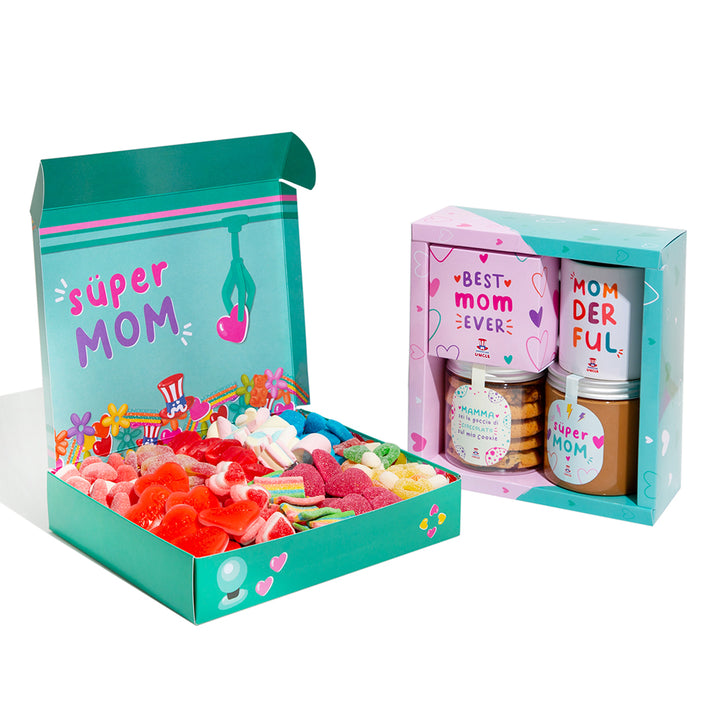Candy Box - Super Mama Izdanje od 1kg iznenađenje + Poklon za Mamu Box