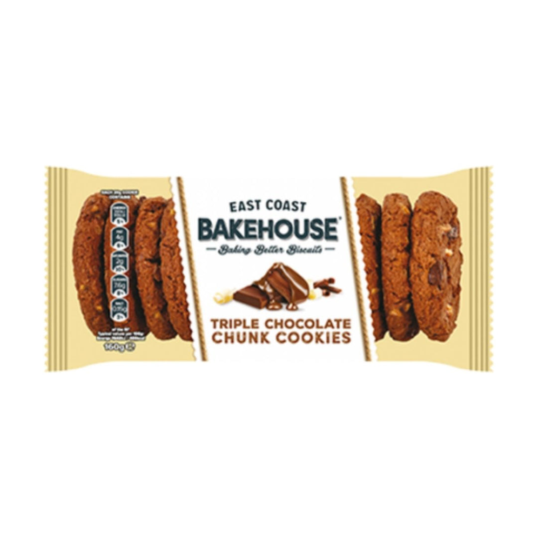East Coast Bakehouse Triple Chocolate Chunk Cookies