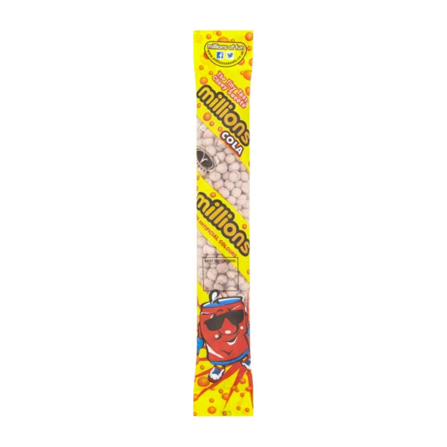 Collezione da 60g di caramelle alla cola Million Tubes Cola