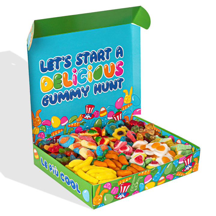 3 Wunnie box “Sretan Uskrs”, 3 Candy box za sastaviti s tvojim omiljenim gumenim bombonima 