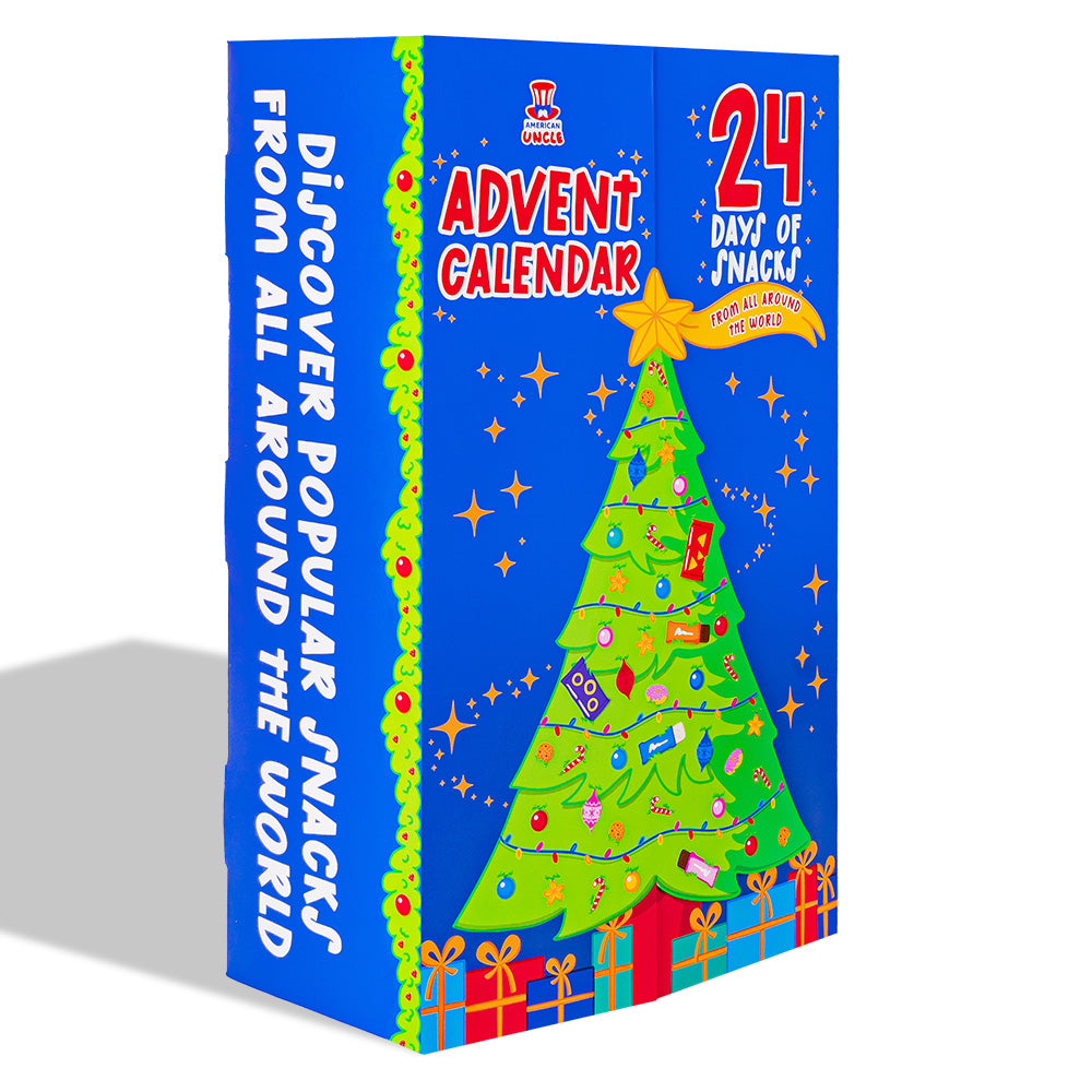 [GLUTEN FREE] Poseban adventski kalendar 2024, kutija s +24 snack slatkih i slanih iznenađenja Bez glutena 
