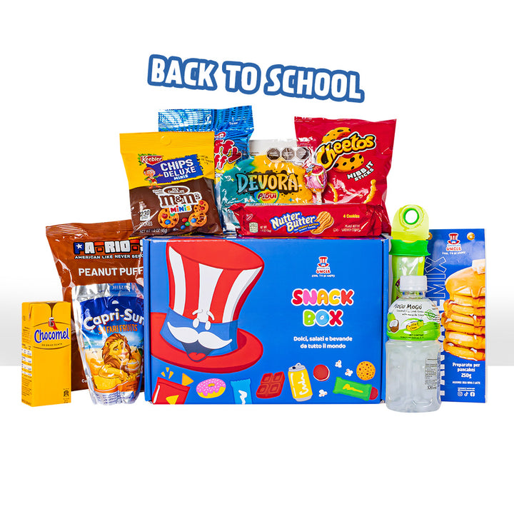 Povratak u školu Box, kutija od 12 snack za povratak u školu 