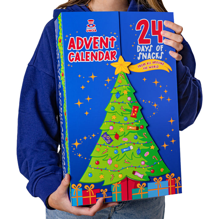 [GLUTEN FREE] Poseban adventski kalendar 2024, kutija s +24 snack slatkih i slanih iznenađenja Bez glutena 