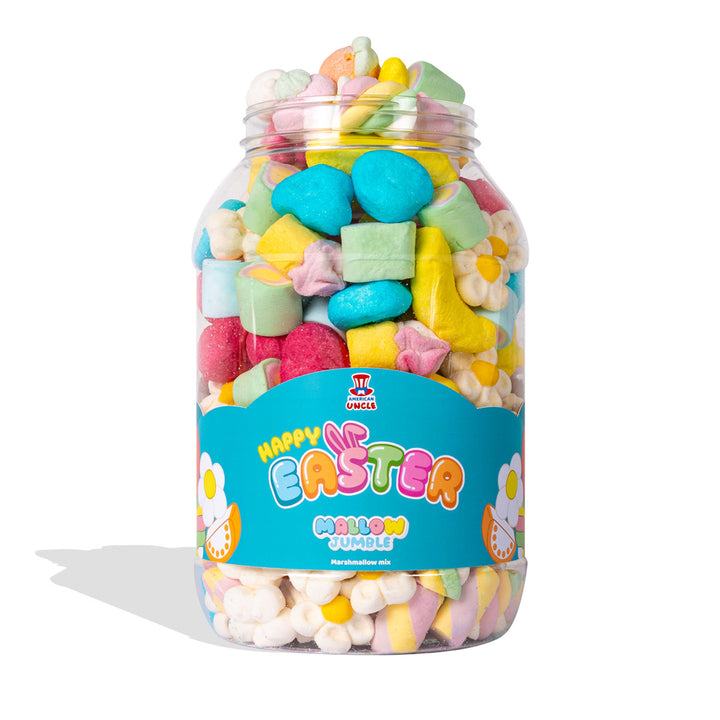 Mallow Jumble "Sretan Uskrs", staklenka marshmallow za sastavljanje s tvojim omiljenim okusima 