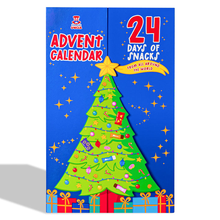 [GLUTEN FREE] Poseban adventski kalendar 2024, kutija s +24 snack slatkih i slanih iznenađenja Bez glutena 