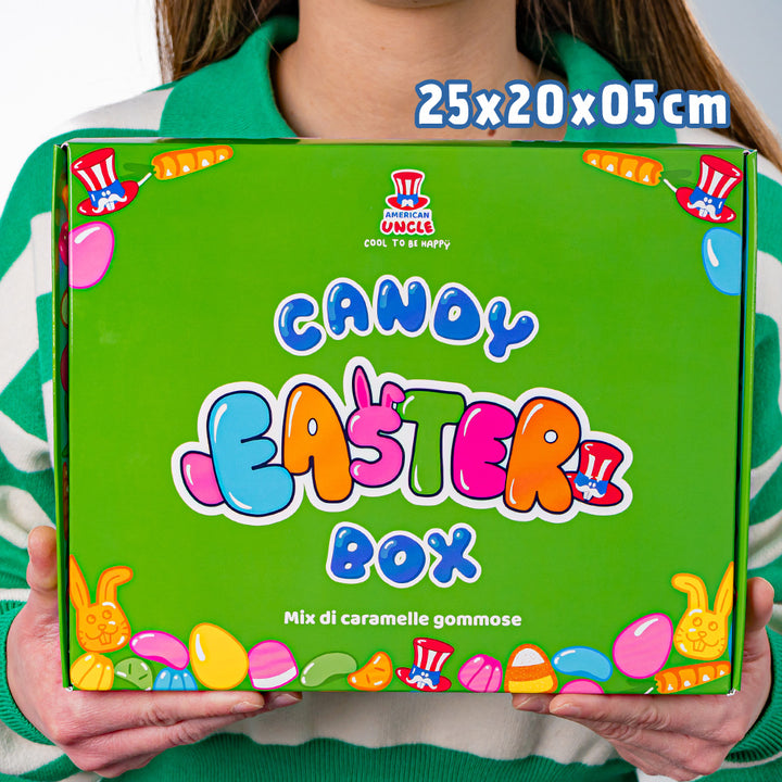 3 Wunnie box “Sretan Uskrs”, 3 Candy box za sastaviti s tvojim omiljenim gumenim bombonima 