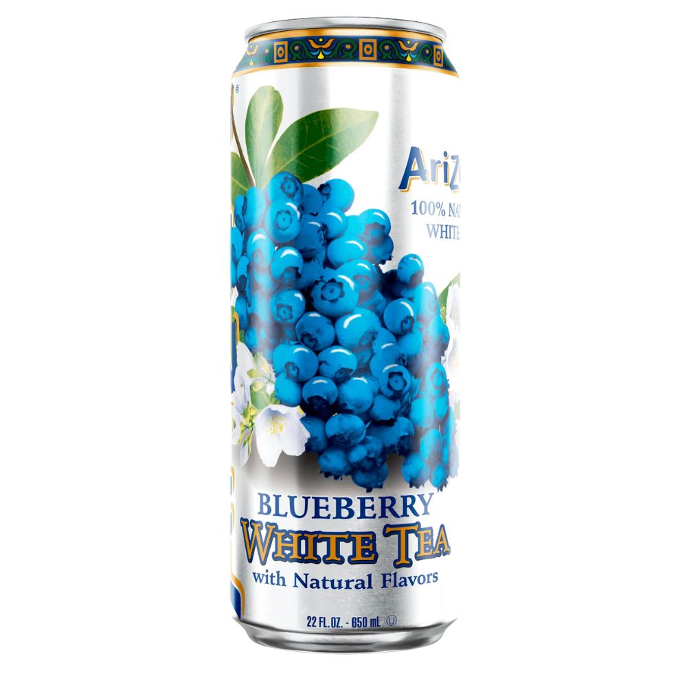 Arizona Blueberry White Tea, tè bianco al mirtillo da 650ml