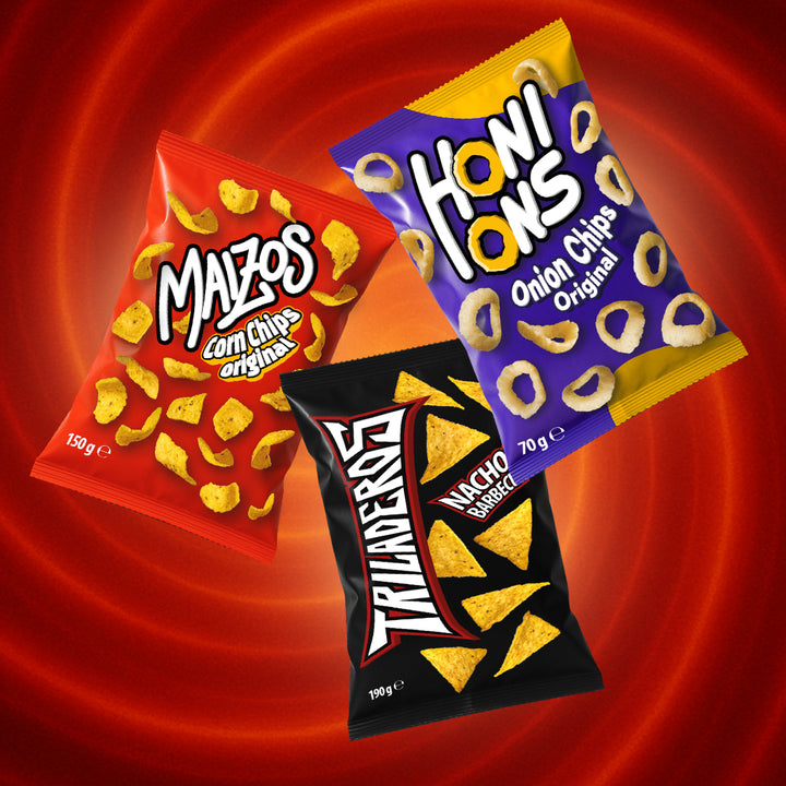 Honions & Friends Big , 1 Honions 70 g + 1 Maizos od 150 g + 1 Triladeros od 190 g 