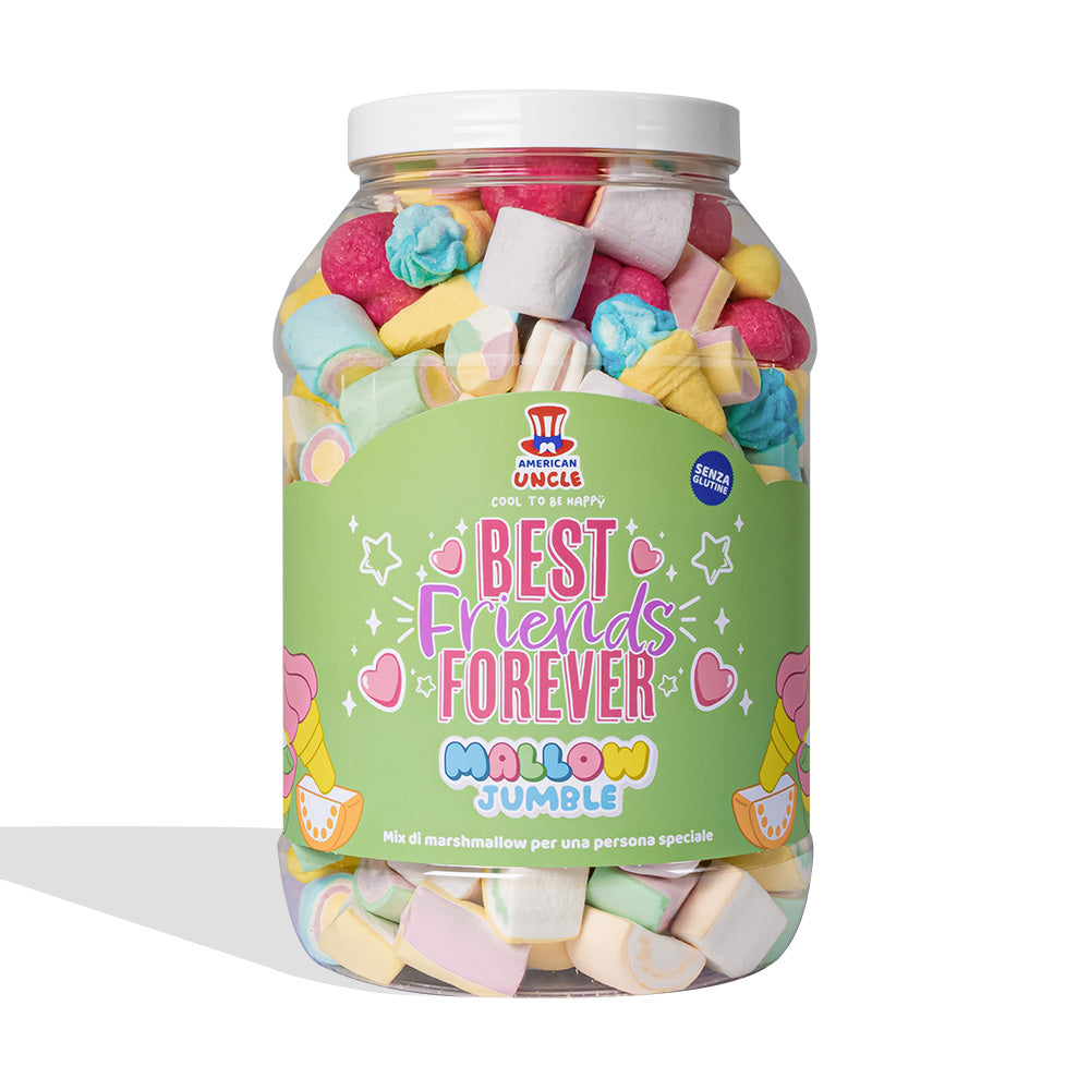 Mallow Jumble, staklenka marshmallow za sastavljanje s tvojim omiljenim okusima 