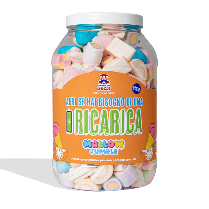 Mallow Jumble, staklenka marshmallow za sastavljanje s tvojim omiljenim okusima 