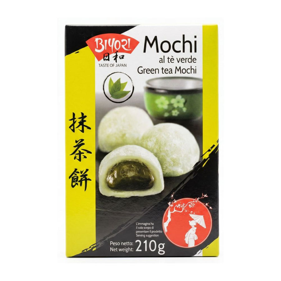 Biyori Mochi Té Verde - dolcetti di riso 210g
