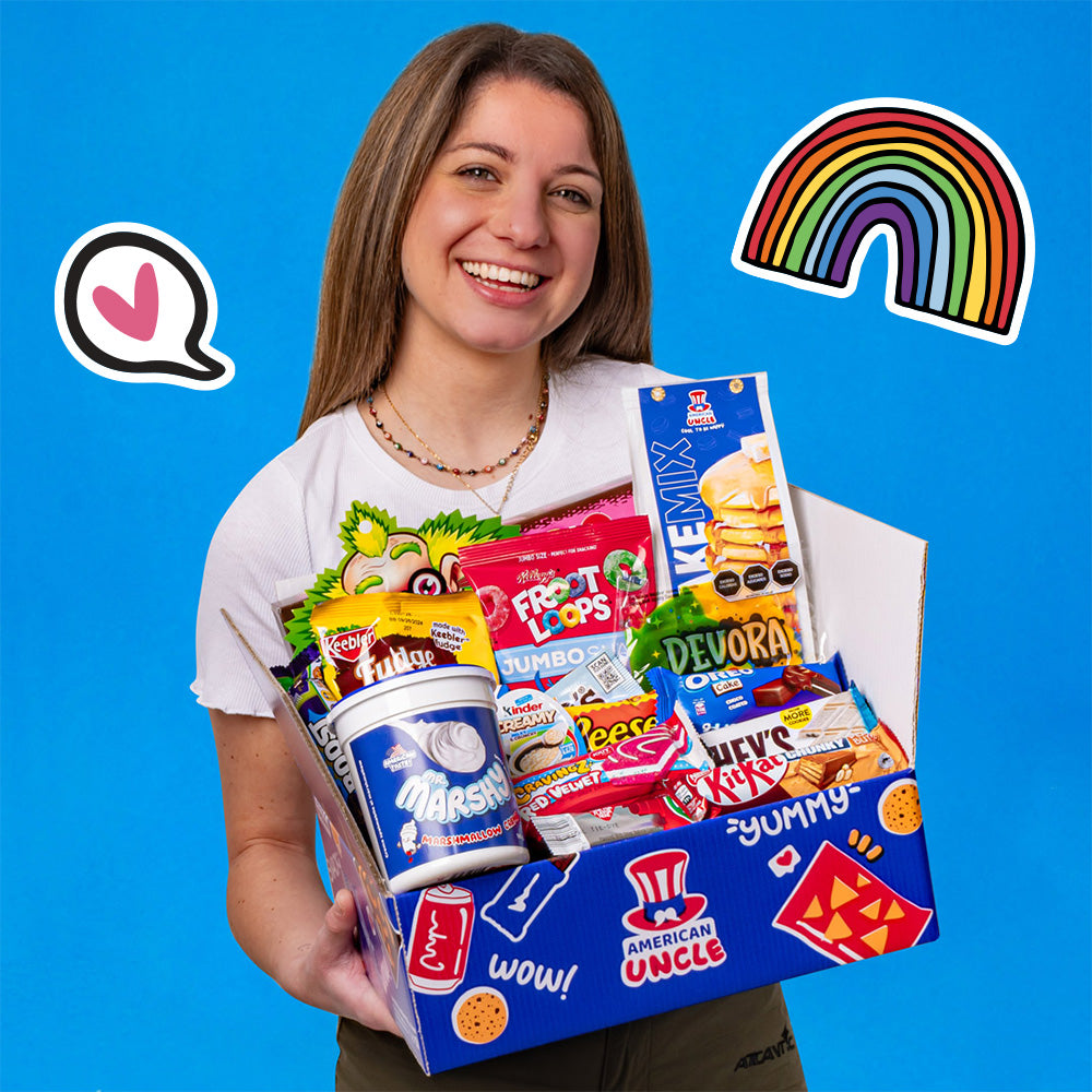 Snack box slastica od najmanje 20 međunarodnih proizvoda 