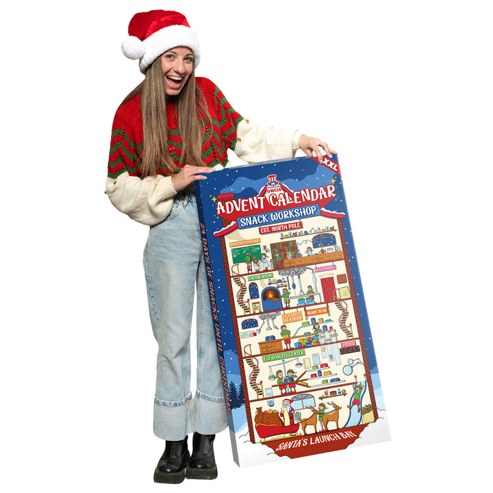 [Bez glutena] Snack Workshop XXL, adventski kalendar XXL od preko 24 snack Slatko i slano Bez glutena Iz cijelog svijeta.