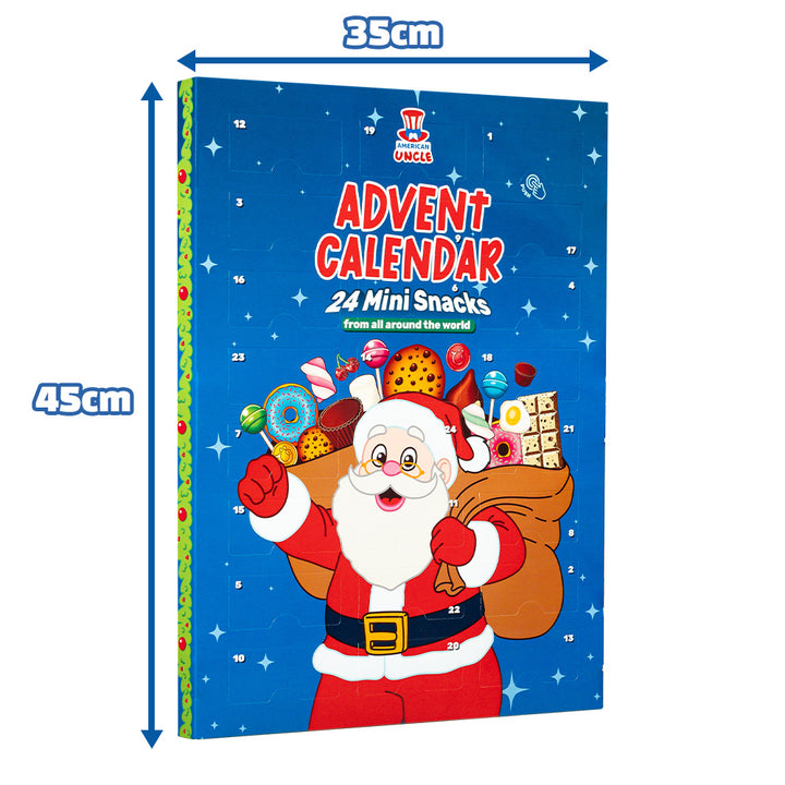 2x Adventski kalendar Miniatures, kutija s 24 snack iznenađenja u mini formatu 