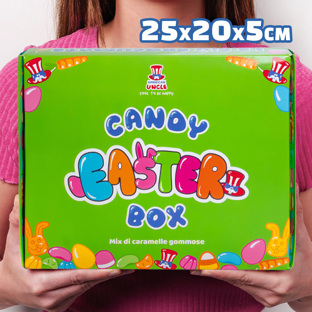 Misure della candy box easter: 25x20x5cm