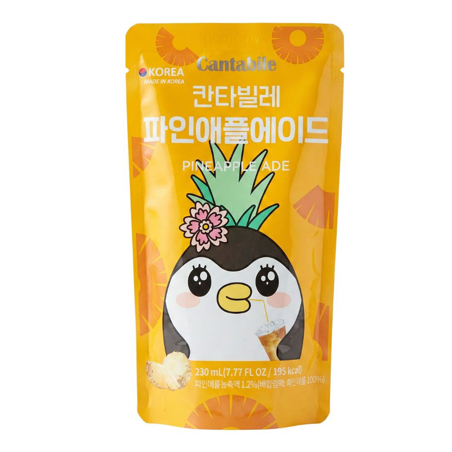 Cantabile Pineapple Ade, bevanda al gusto di ananas da 230ml