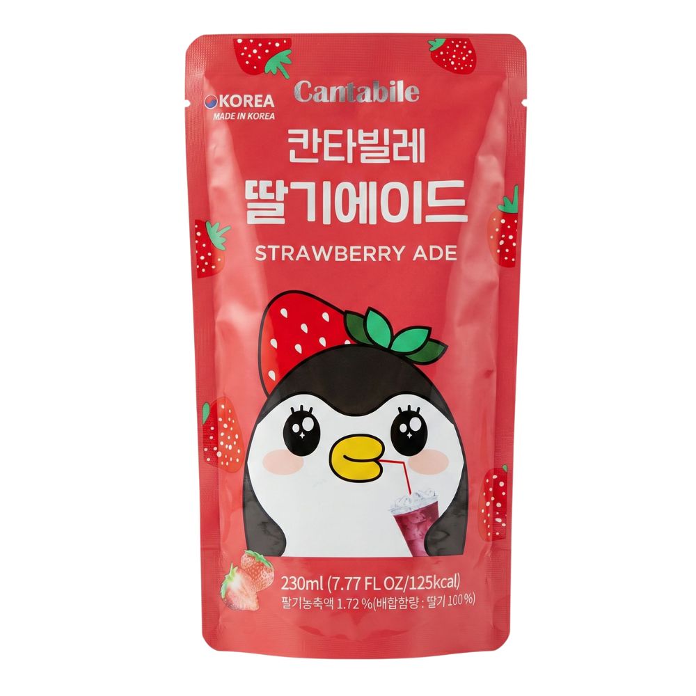 Cantabile Strawberry Ade, napitak s okusom jagode od 230 ml 
