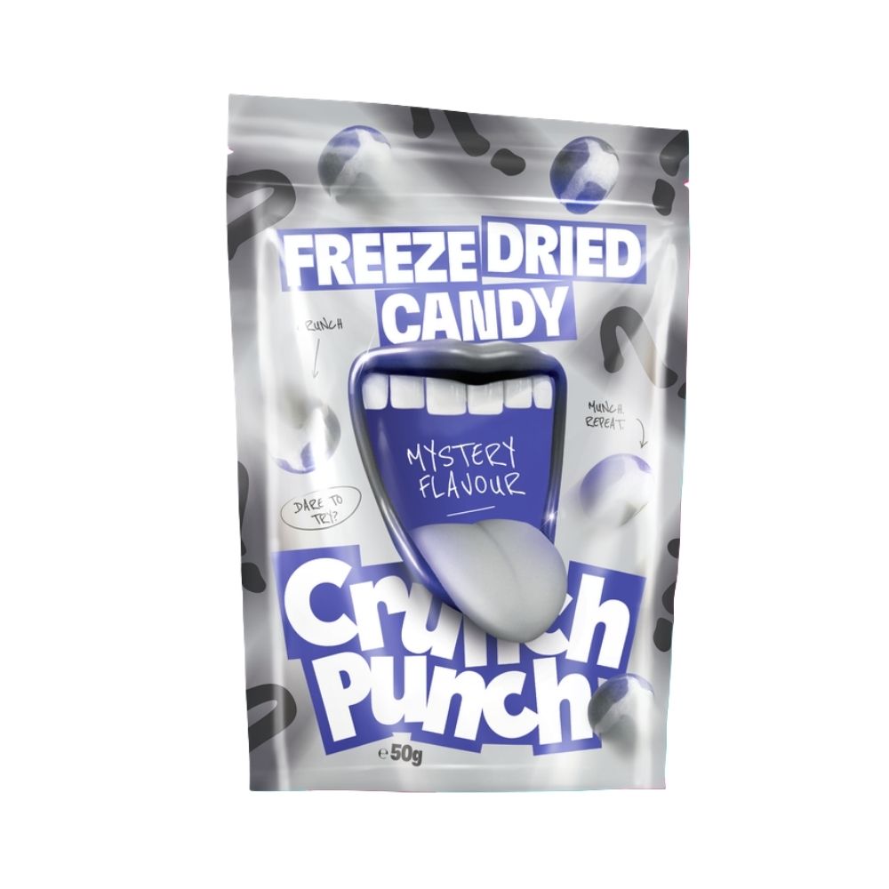 Crunch Punch Mystery Flavour - caramelle liofilizzate croccanti