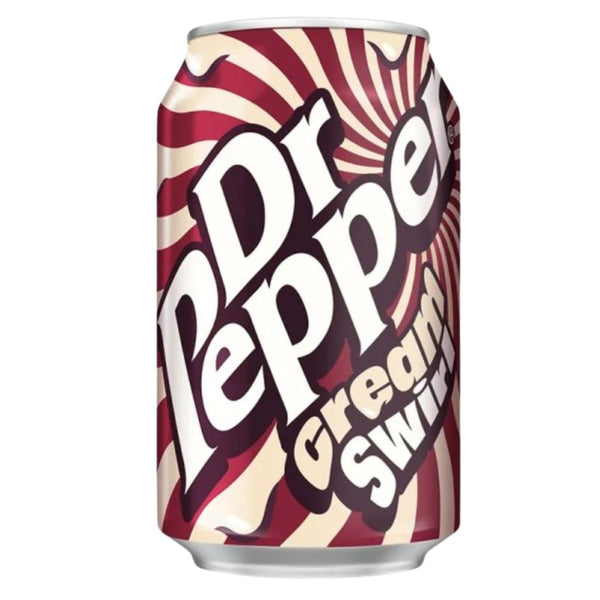 Dr Pepper Cream Swirl, gazirano piće s okusom vrhnja i voća od 330 ml 