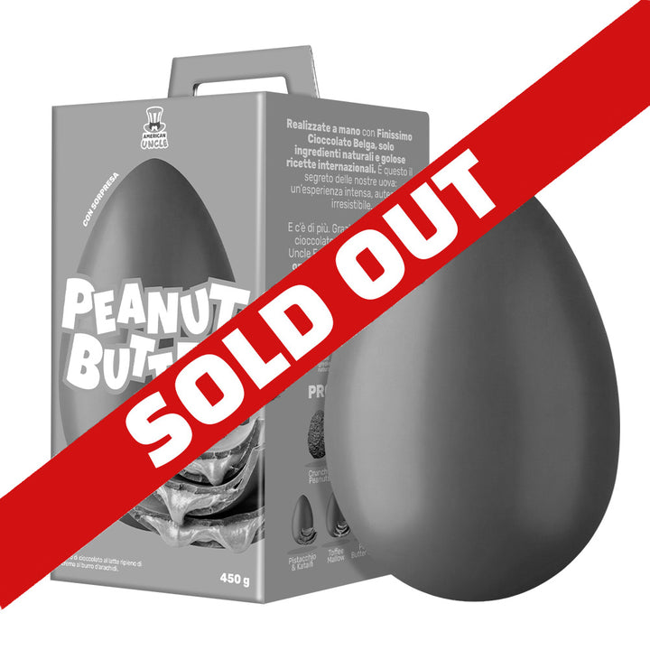 AU Peanut Butter Easter Egg, uskrsno jaje od mliječne čokolade punjeno kremom od kikirikija od 450 g 