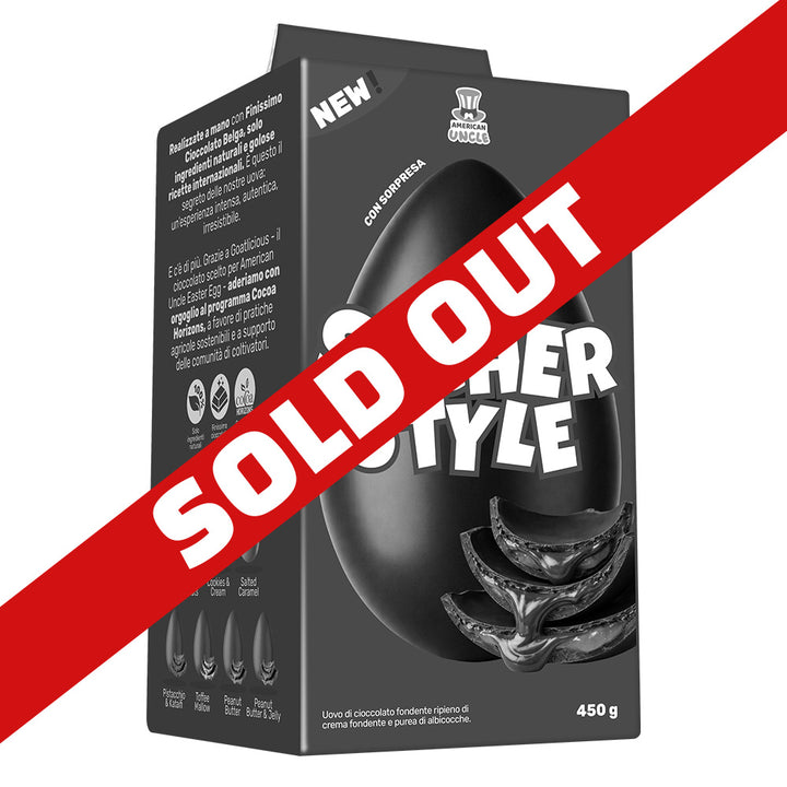 AU Uskršnje jaje u Sacher stilu, tamna čokoladna uskršnja jaja punjena tamnom kremom i pireom od marelica, 450 g 