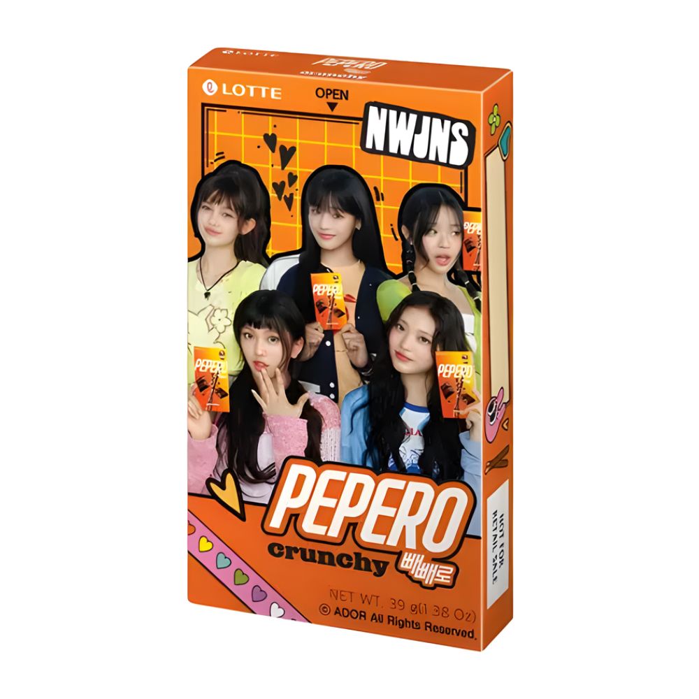 Lotte Pepero Crunchy, keksi prekriveni hrskavom čokoladom, 39g.