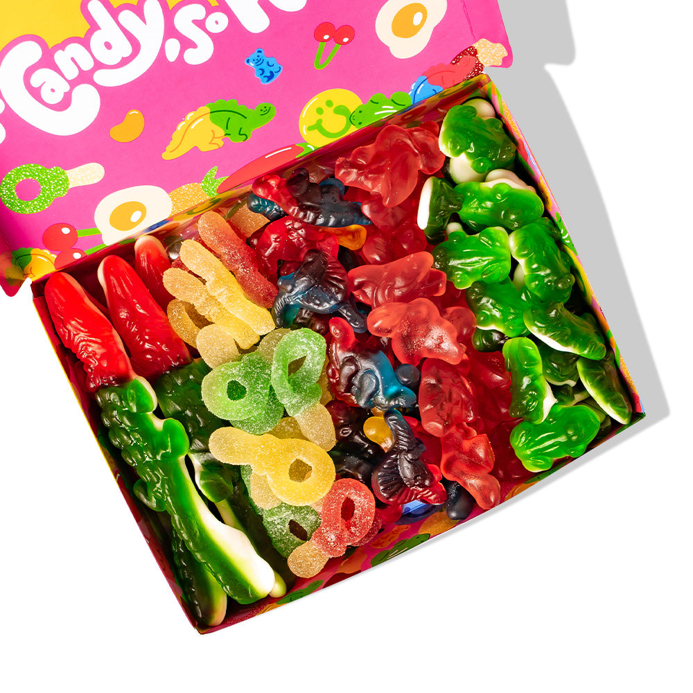 Wunnie box "So Candy, So Happy", 5 kutija gumenih bombona u raznim okusima od 480g 