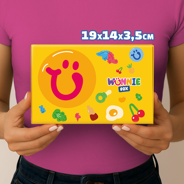 Wunnie box "So Candy, So Happy", 5 kutija gumenih bombona u raznim okusima od 480g 