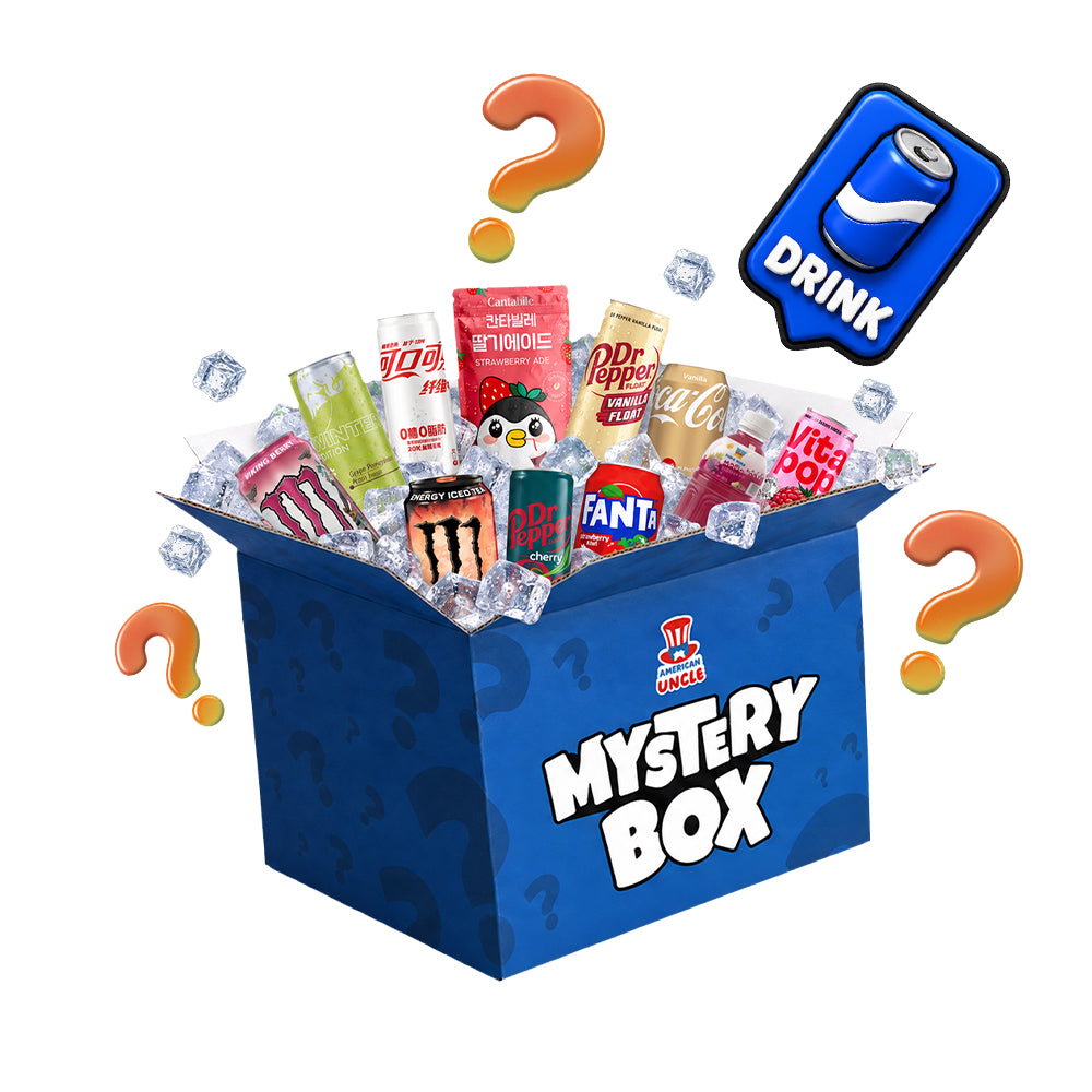 Piće Mystery Box, 10 međunarodnih pića iznenađenja 
