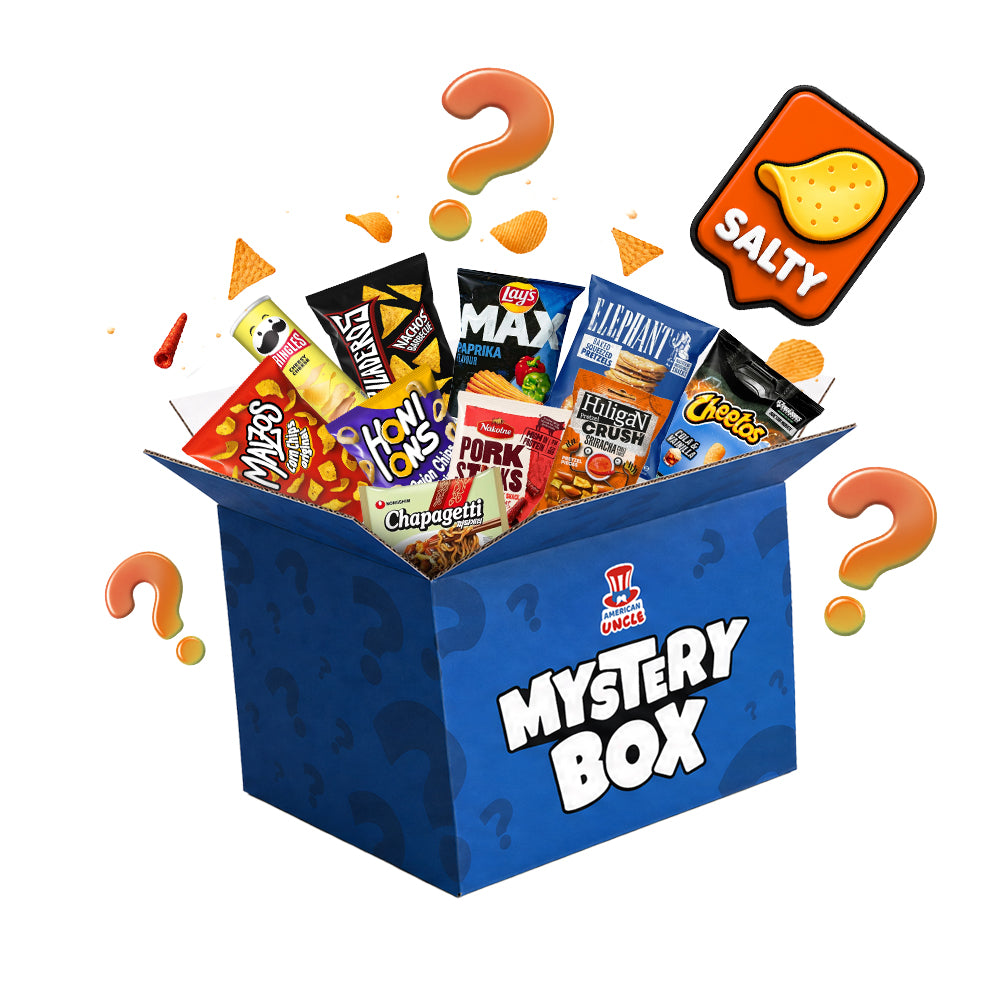 Slana misterija Box, 10 snack slanih iznenađenja 