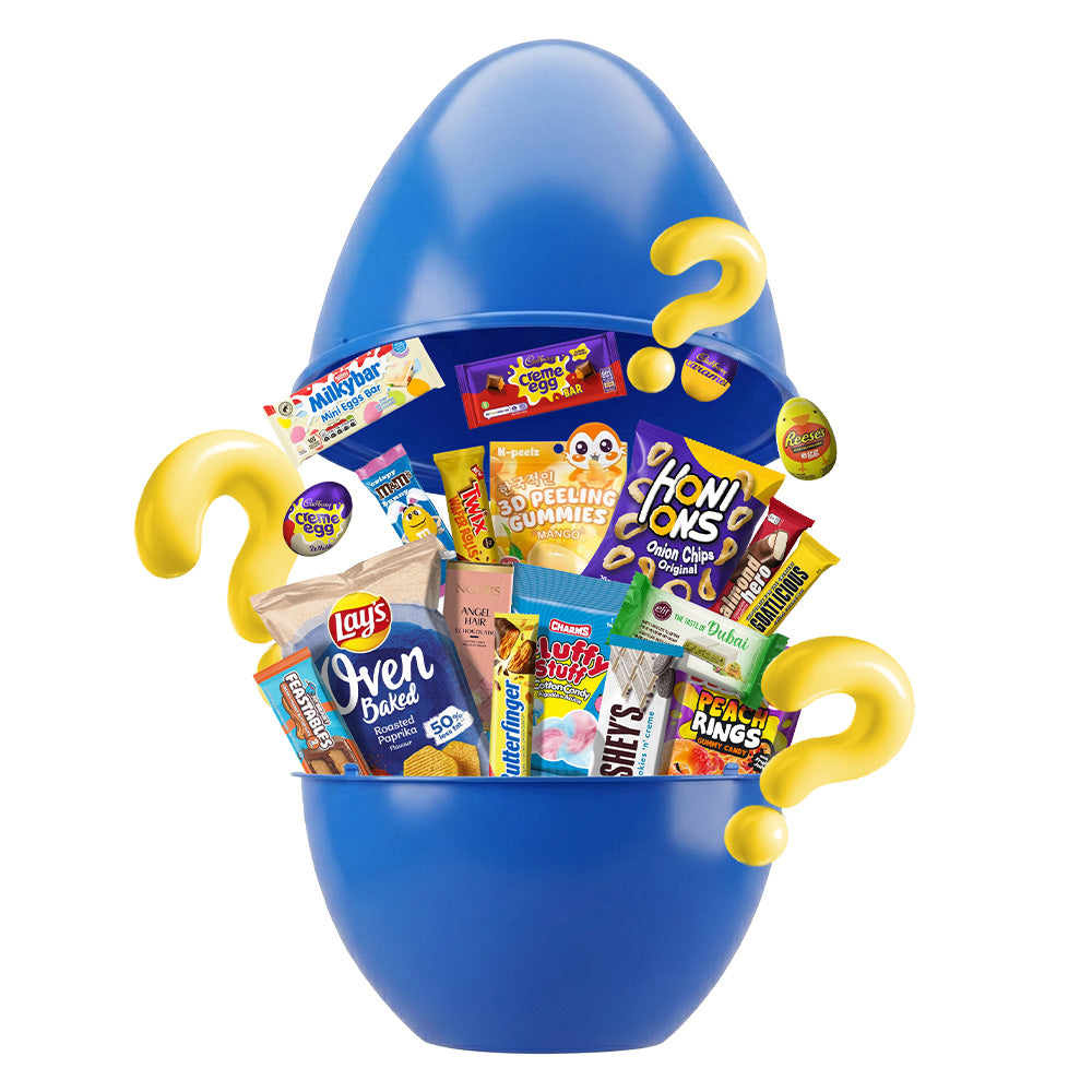 AU Misterij Snack Egg XXL, jaje od 50 snack slatkih i slanih iznenađenja 