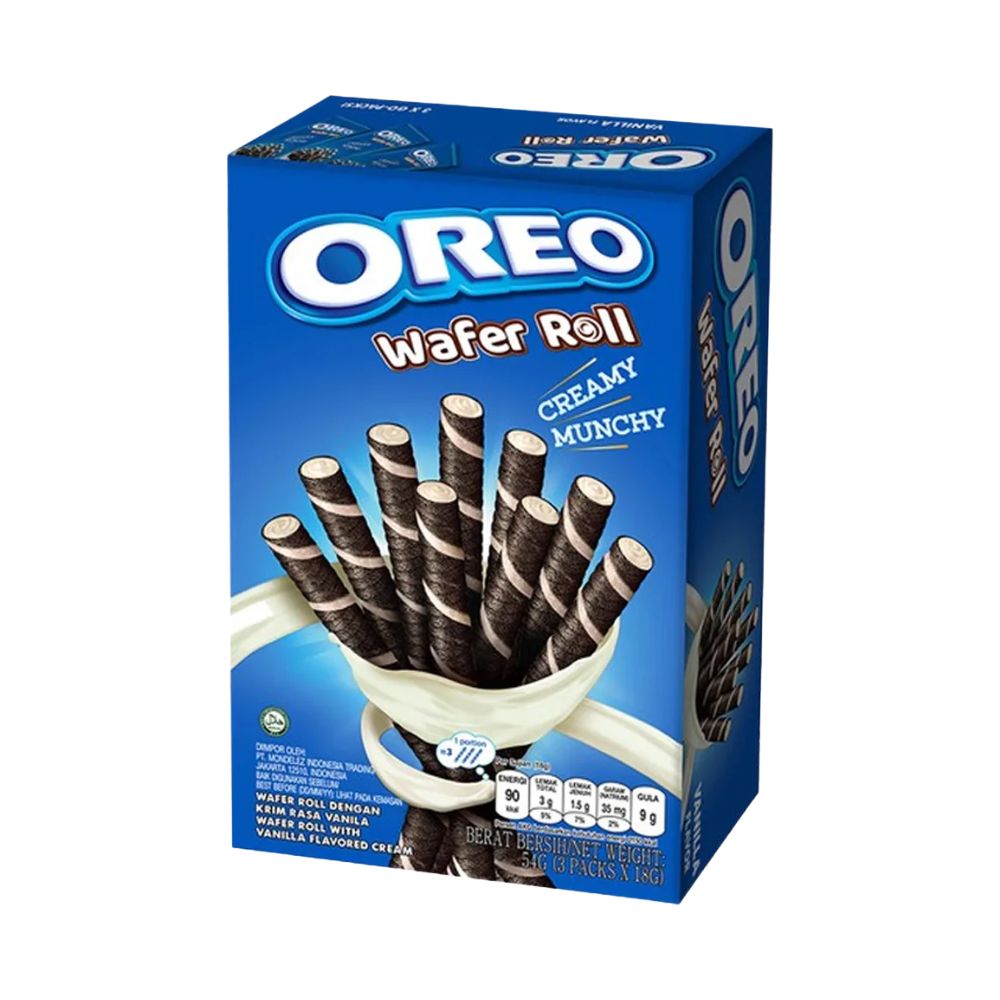 Oreo Vanilla Wafer Rolls 