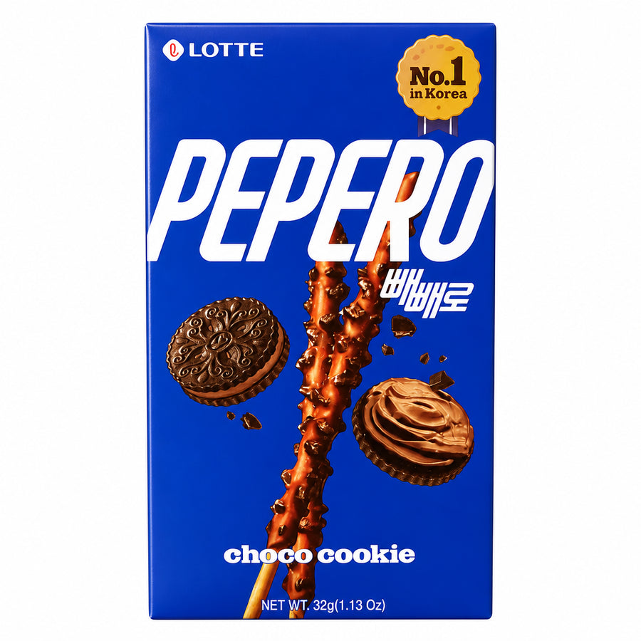 Lotte Pepero Choco Cookie - snack da 32g
