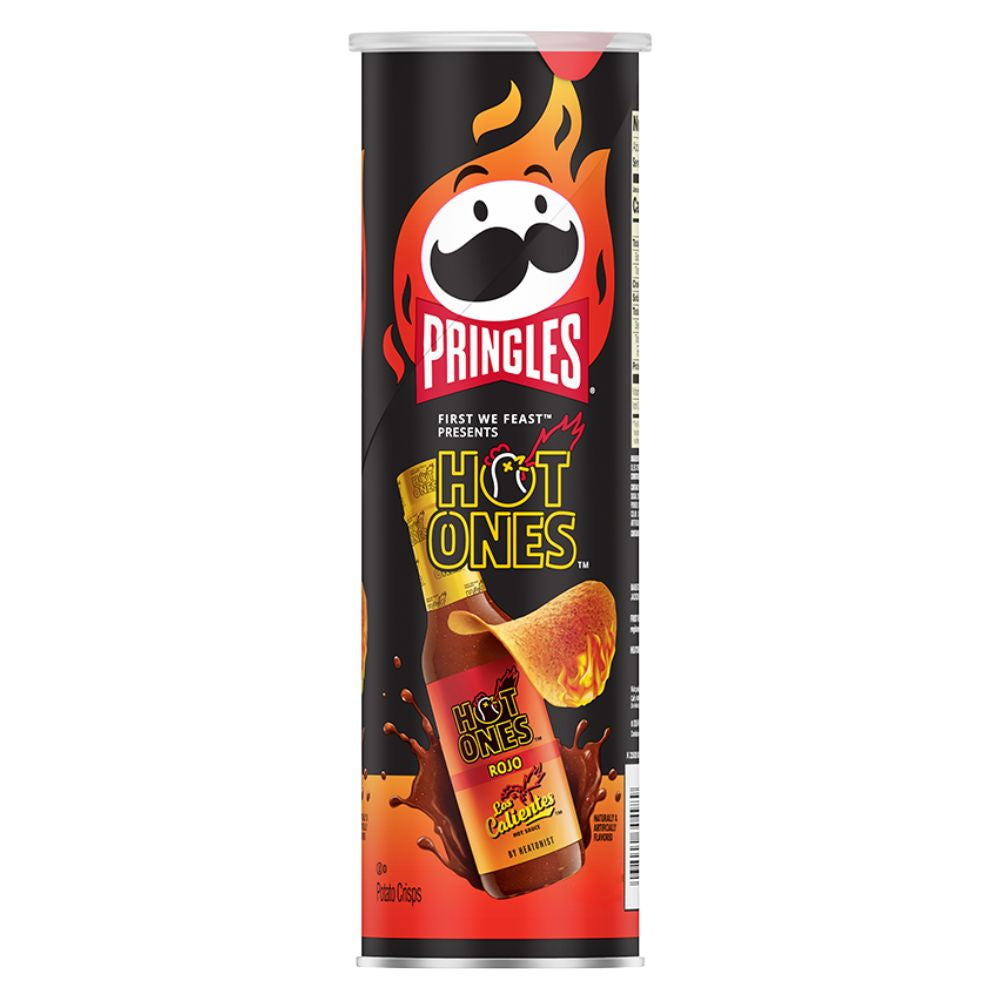 Pringles Hot Ones Los Calientes Rojo, začinjene čips od 156g 