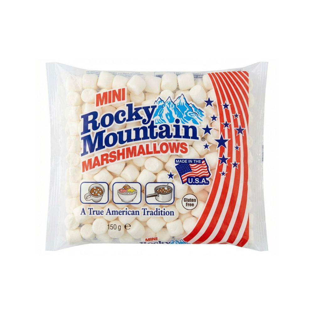 Rocky Mountain Mini Marshmallows, mini marshmallow da 150g