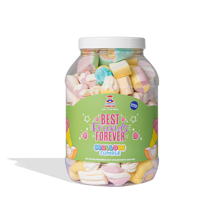 Mallow Jumble, staklenka marshmallow za sastavljanje s tvojim omiljenim okusima 