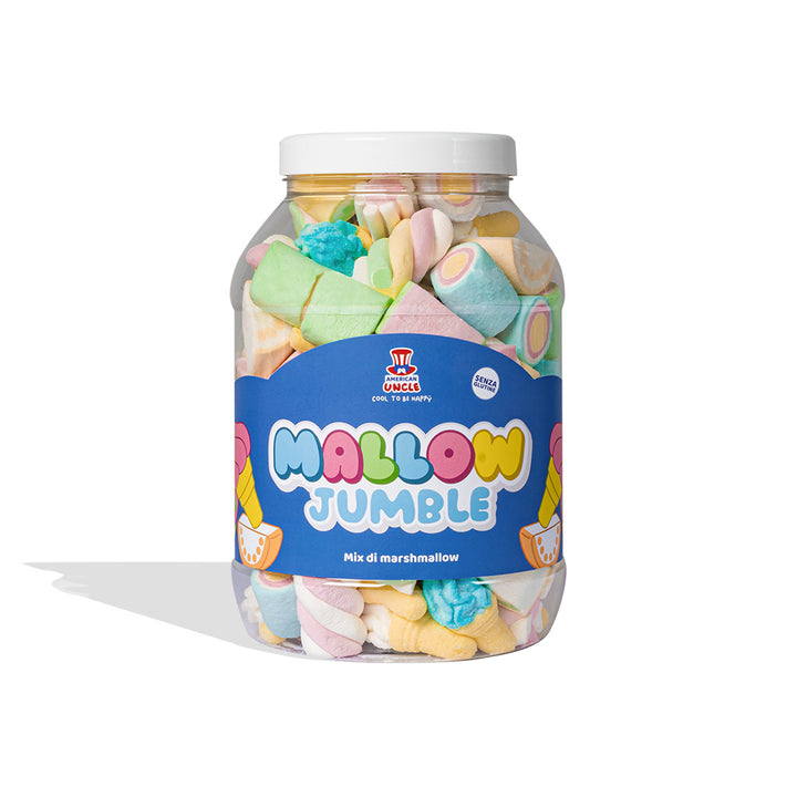 Mallow Jumble, staklenka marshmallow za sastavljanje s tvojim omiljenim okusima 
