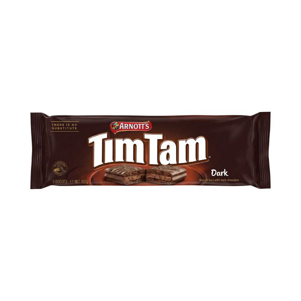 Tim Tam Dark, biscotti ricoperti di cioccolato fondente da 163g