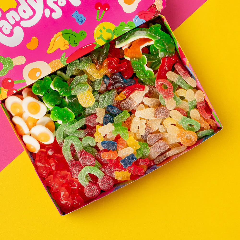 Composizione d'esempio di caramelle gommose Wunnie Box So Candy So Happy