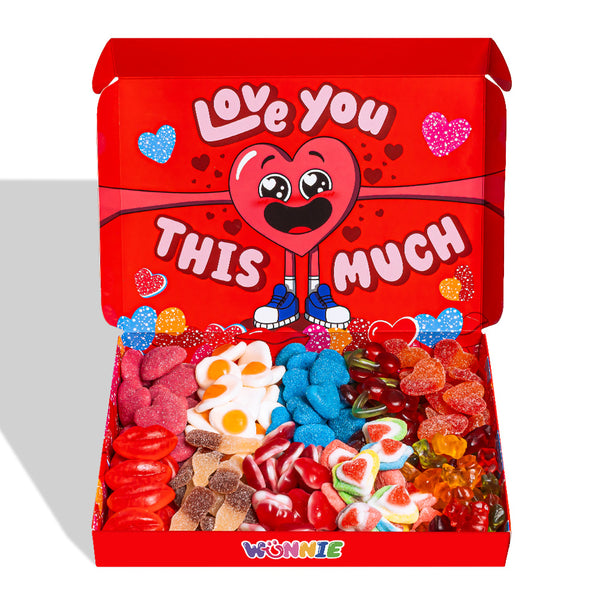 Wunnie box „Budi moj“, Candy box za slaganje s omiljenim gumastim bombonima tvoje druge polovice 