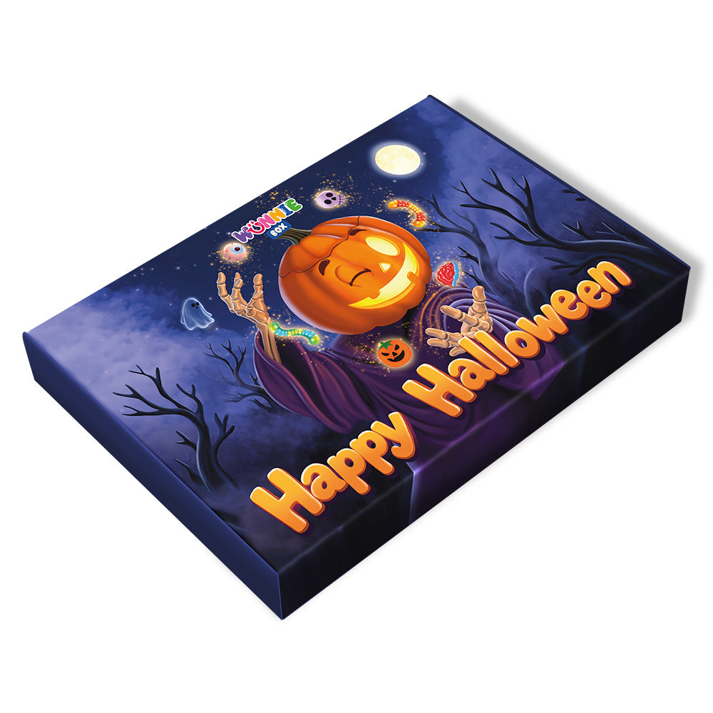 Wunnie Box "Sretan Halloween", kutija gumenih bombona za sastavljanje s tvojim omiljenim okusima 